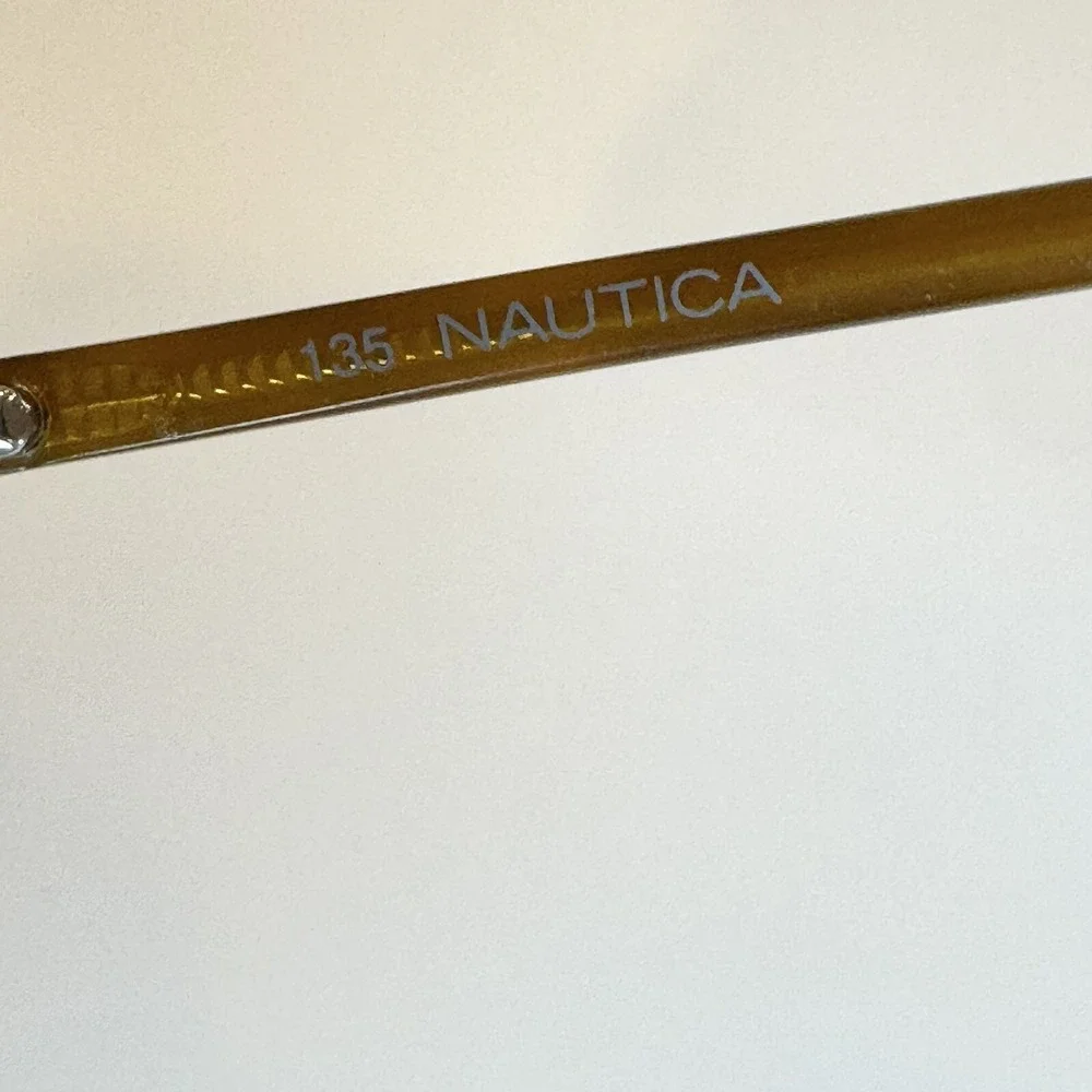 Nautica Eyeglasses Frames Only N9504 242 48-16-135 Plastic Tortoise Shell Brown